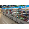 Supermercado vertical Abra la nevera para la venta